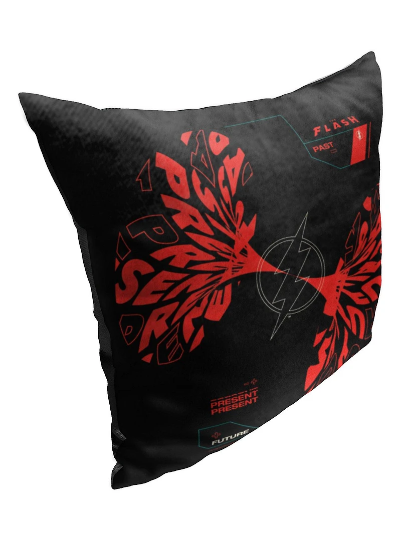 DC The Flash Time Warp Printed Pillow