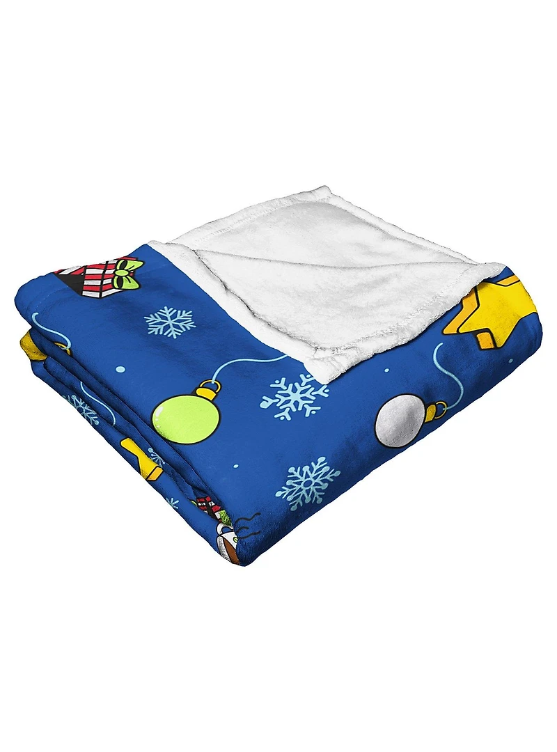 The Polar Express Aboard The Polar Express Silk Touch Throw Blanket