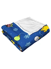 The Polar Express Aboard The Polar Express Silk Touch Throw Blanket