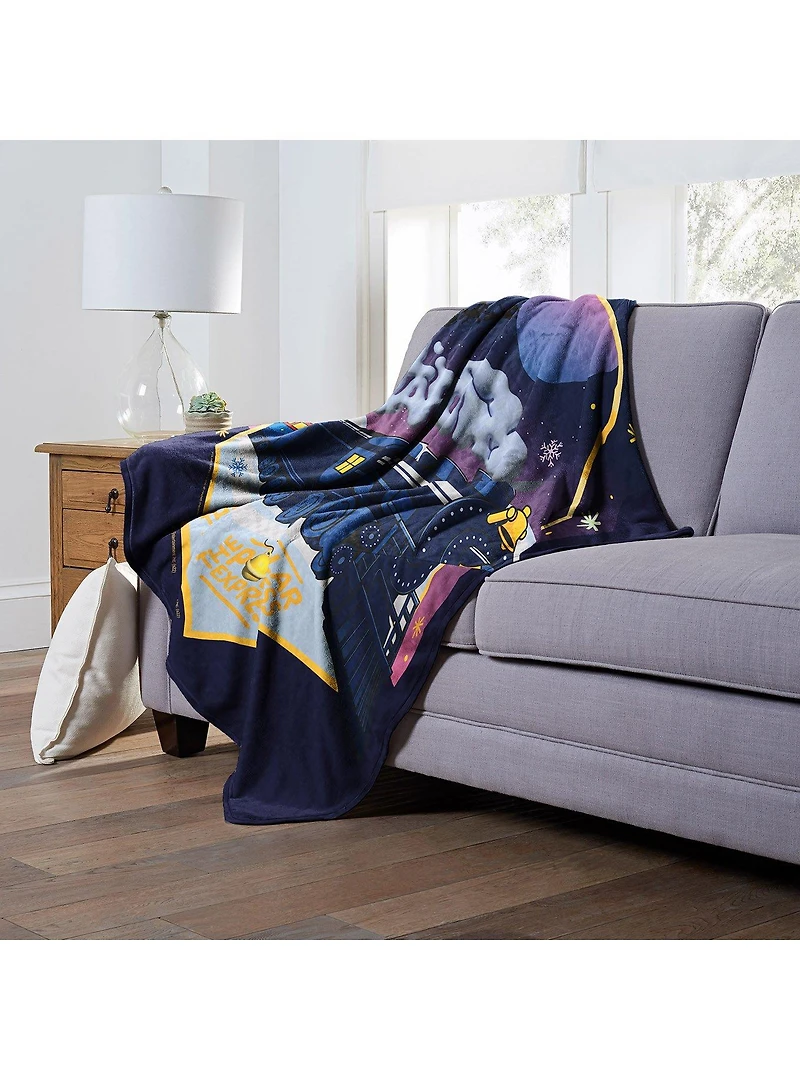 The Polar Express All Aboard Silk Touch Throw Blanket