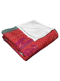 Tom And Jerry Happy Holidays Silk Touch Throw