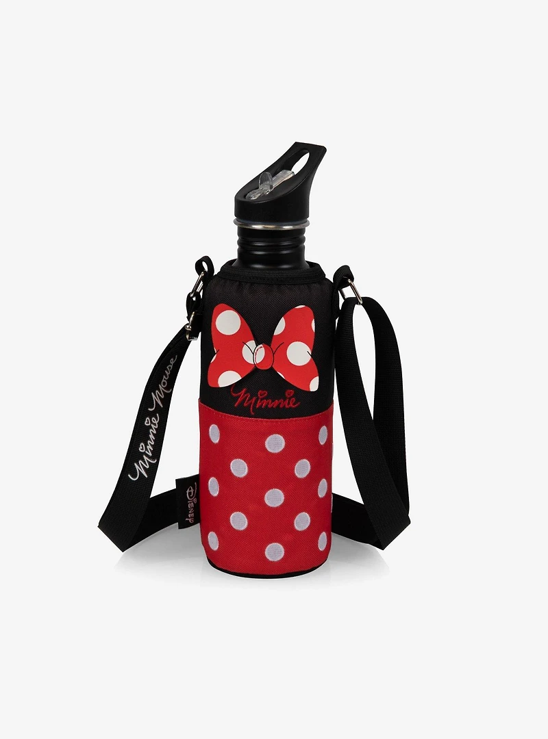 Disney Minnie Mouse Water Bottle with Cooler Tote