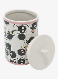 Studio Ghibli Spirited Away Soot Sprites Allover Print Cookie Jar - BoxLunch Exclusive