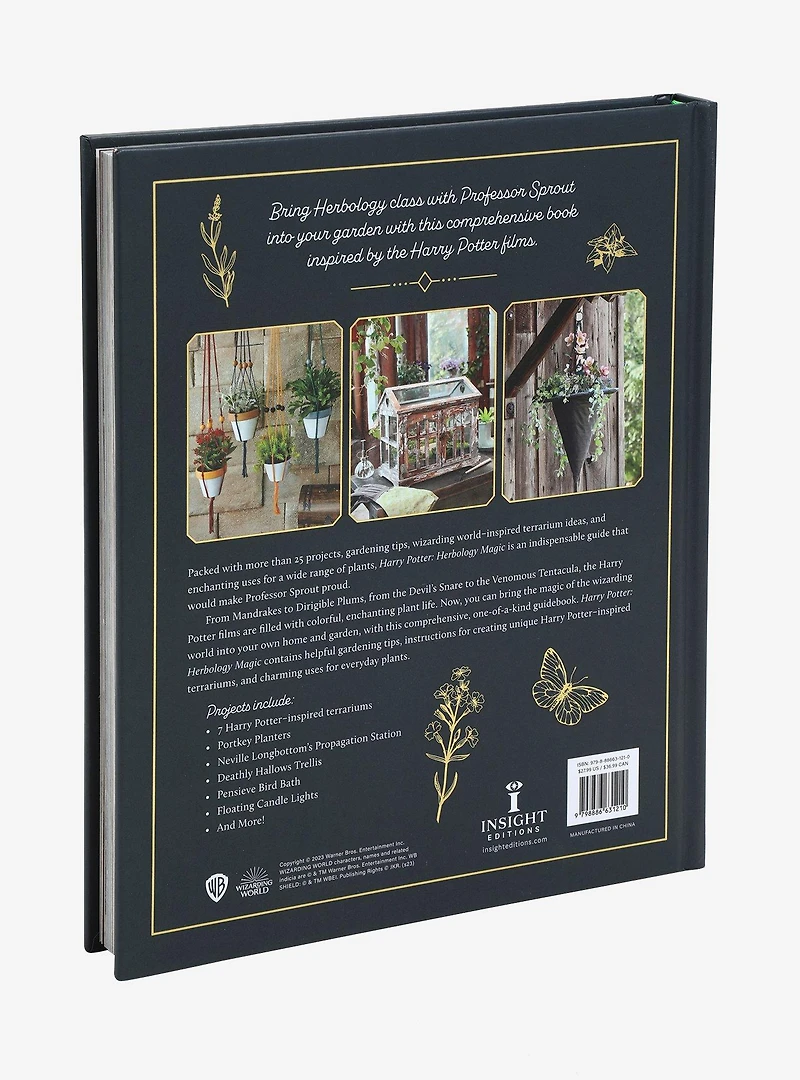 Harry Potter Herbology Magic Book
