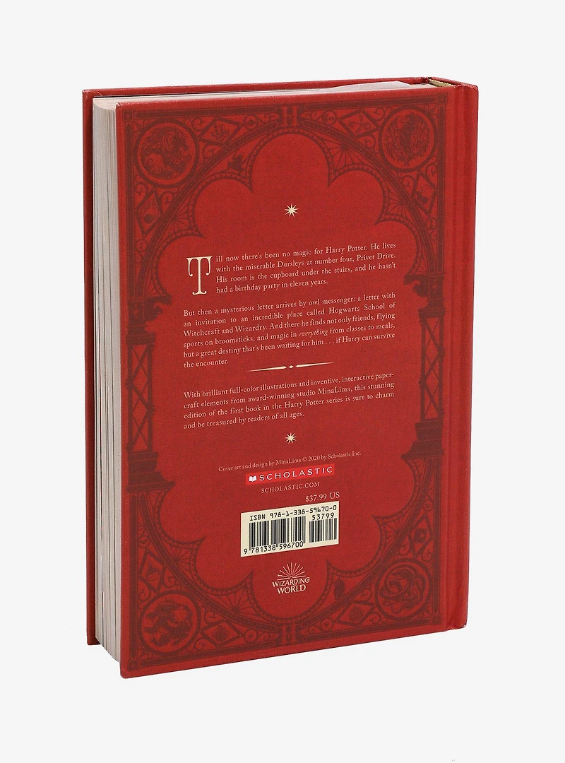 Harry Potter and the Sorcerer's Stone MinaLima Full Color Pop Up Book