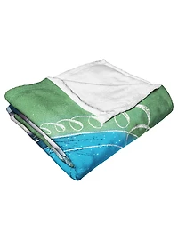 The Polar Express Round Trip Silk Touch Throw Blanket