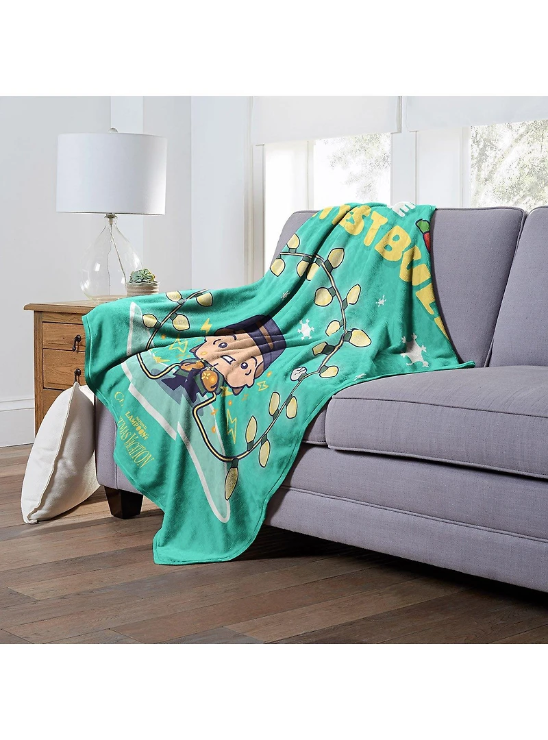 National Lampoon's Christmas Vacation Not The Brightest Silk Touch Throw Blanket