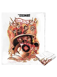 WB 100 The Goonies Illustration Silk Touch Throw