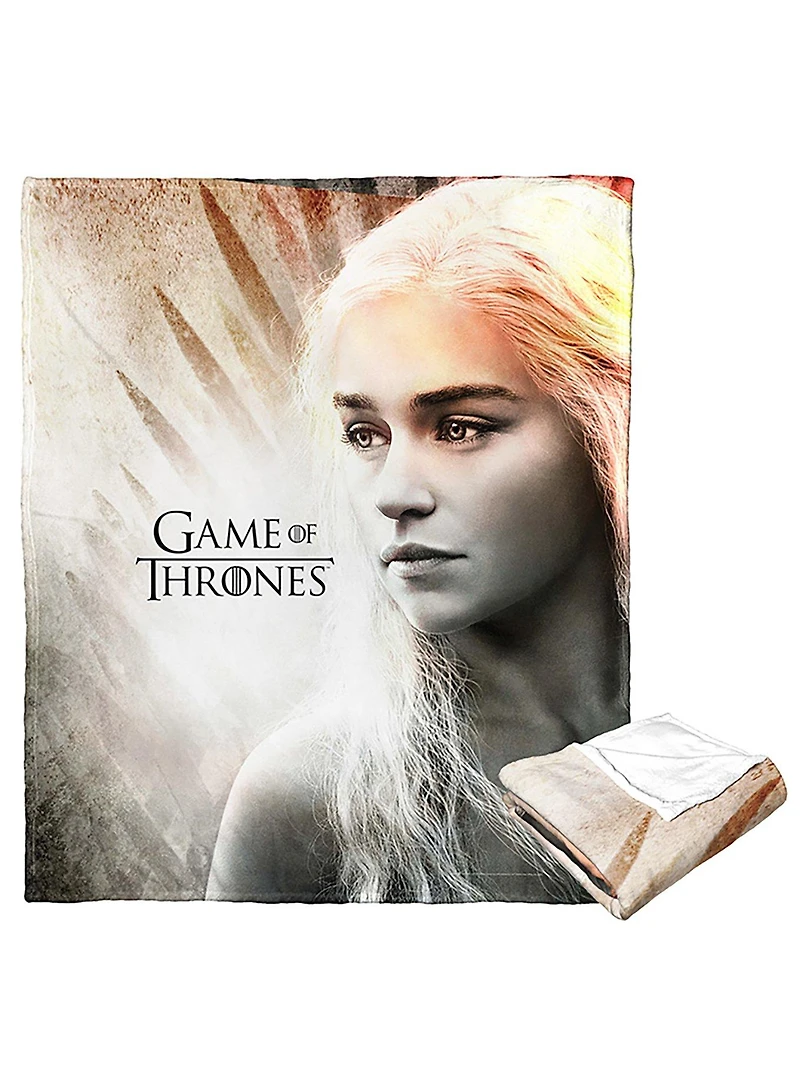Game Of Thrones Daenerys Season Two Silk Touch Throw Blanket