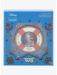Loungefly Disney Donald Duck 90th Anniversary Lenticular Limited Edition Enamel Pin