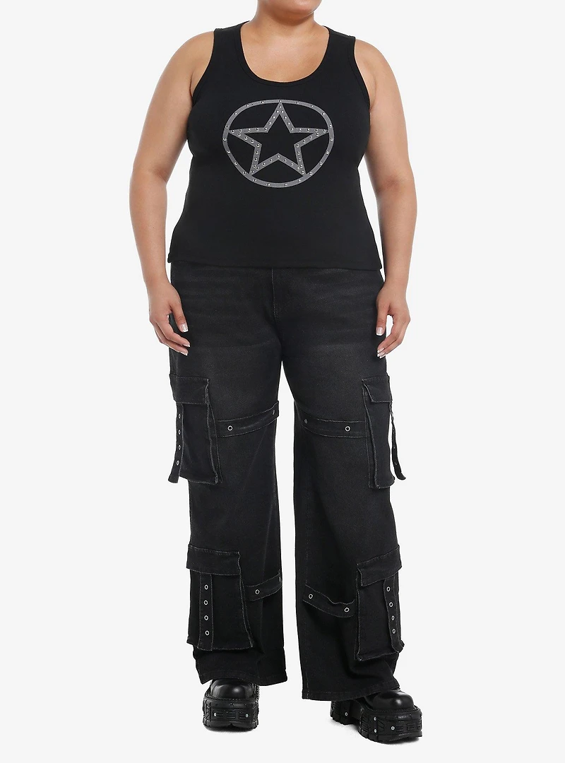 Sheriff Star Girls Tank Top Plus Size