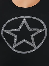 Sheriff Star Girls Tank Top Plus Size