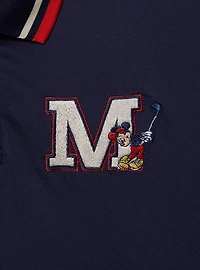 Disney Mickey Mouse Initial Collegiate Golf Polo — BoxLunch Exclusive