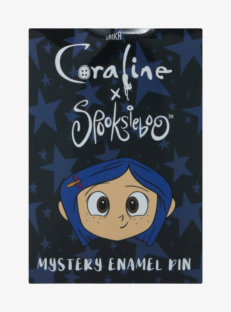 Coraline Facial Expressions Blind Box Enamel Pin