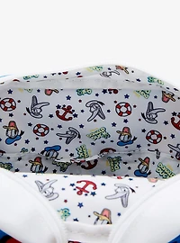 Loungefly Disney Donald Duck 90th Anniversary Replica Crossbody Bag