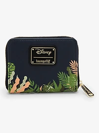 Loungefly Disney The Lion King 30th Anniversary Simba, Timon, & Pumbaa Moon Glow-in-the-Dark Small Zip Wallet
