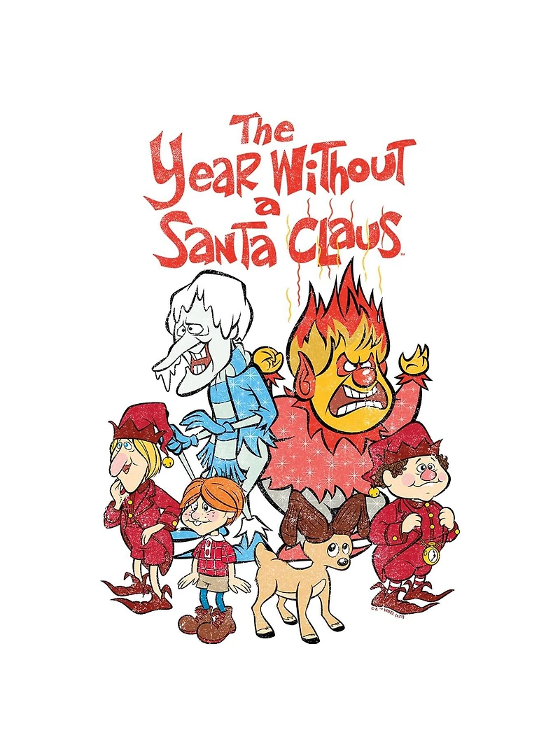 The Year Without a Santa Claus Logo Group Sweatshirt