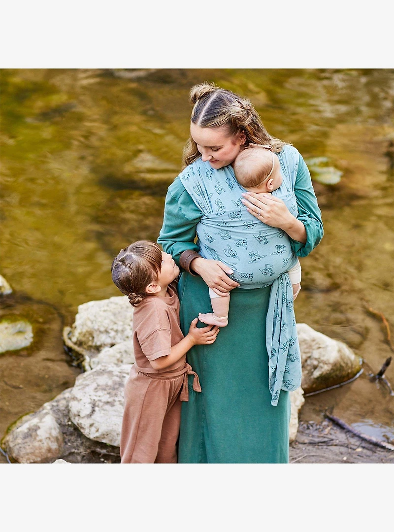 Star Wars The Mandalorian Playful Padawan Featherknit Carrier