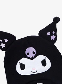 Kuromi Star Pom Tassel Beanie