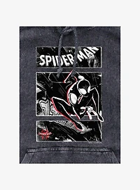 Marvel Spider-Man Street Panels Mineral Wash Hoodie