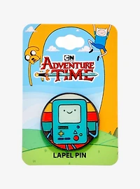 Adventure Time BMO Stripe Enamel Pin - BoxLunch Exclusive