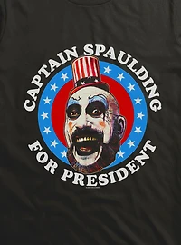House Of 1000 Corpses Captain Spaulding For President T-Shirt