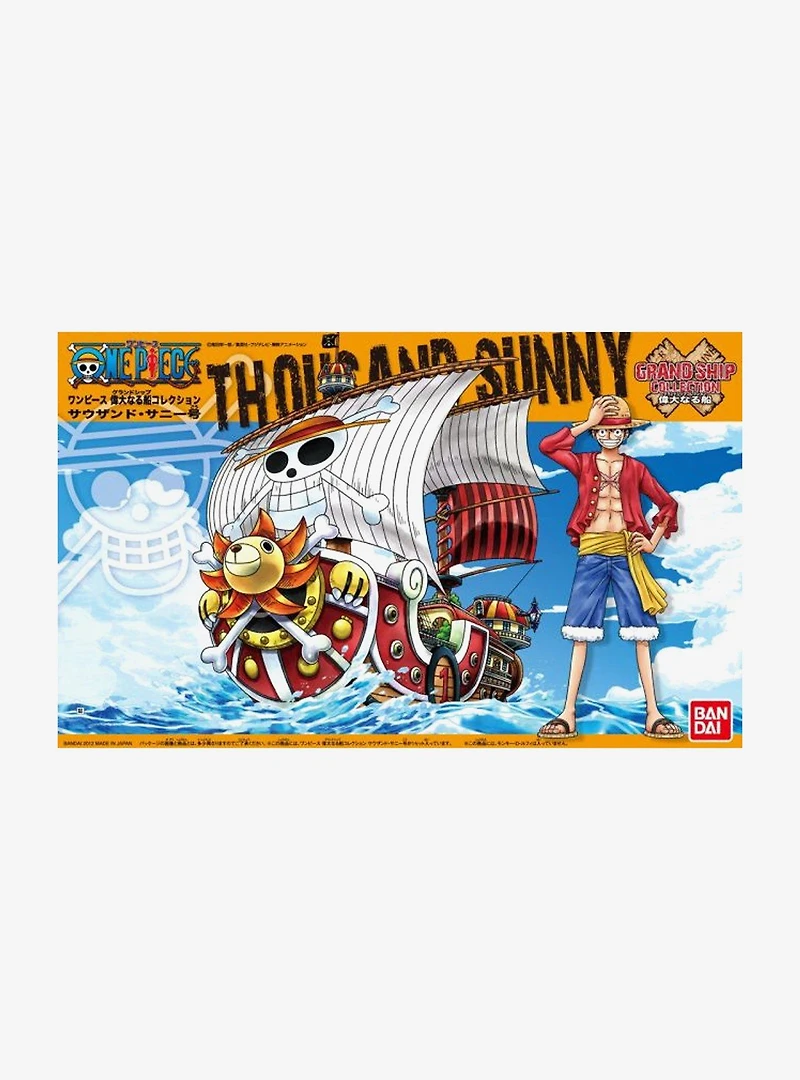 Bandai One Piece Grand Ship Collection Thousand Sunny Model Kit
