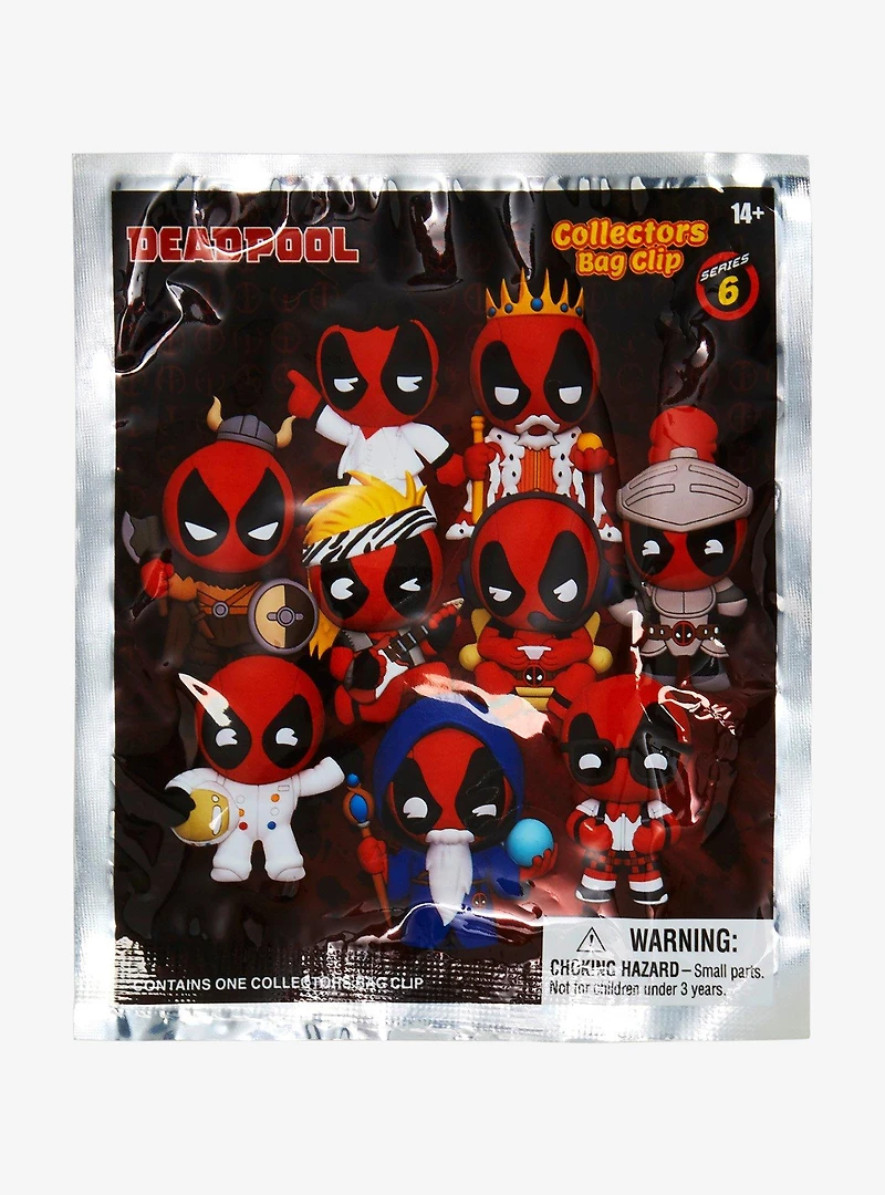 Marvel Deadpool Series 6 Blind Bag Figural Keychain
