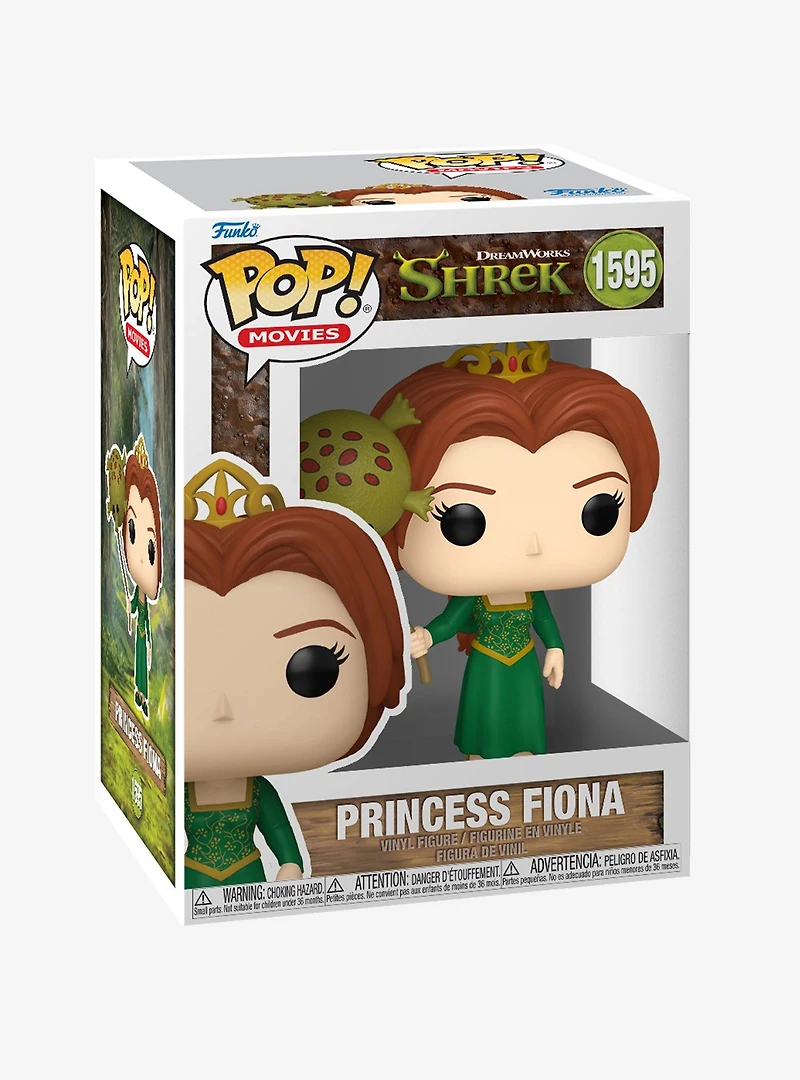 Funko Pop! Movies DreamWorks 30th Anniversary Shrek Princess Fiona with Frog Balloon Vinyl Figure