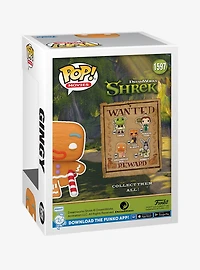 Funko Pop! Movies DreamWorks 30th Anniversary Shrek Gingy Vinyl Figure
