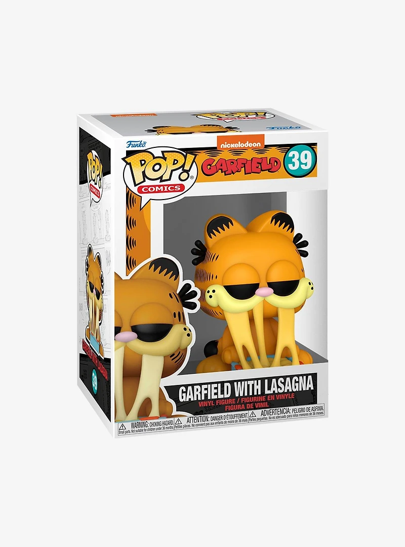 Funko Pop! Comics Garfield with Lasagna Vinyl Figure
