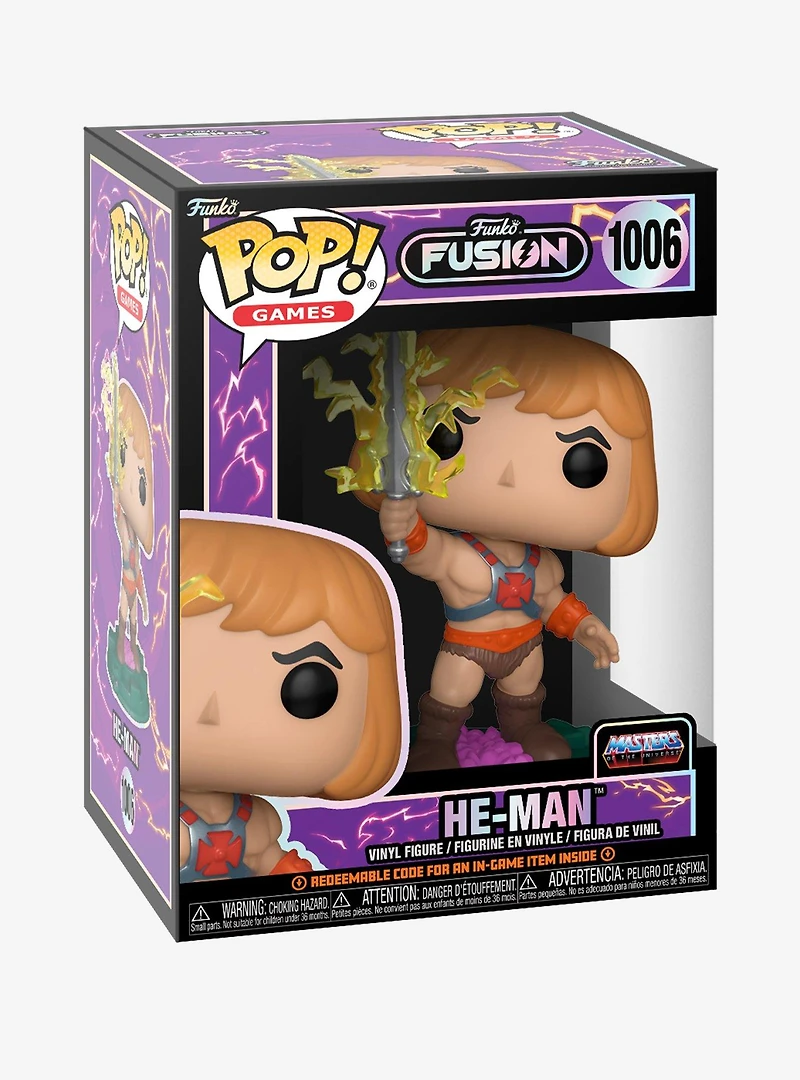 Funko Pop! Games Funko Fusion Masters of the Universe He-Man Vinyl Figure