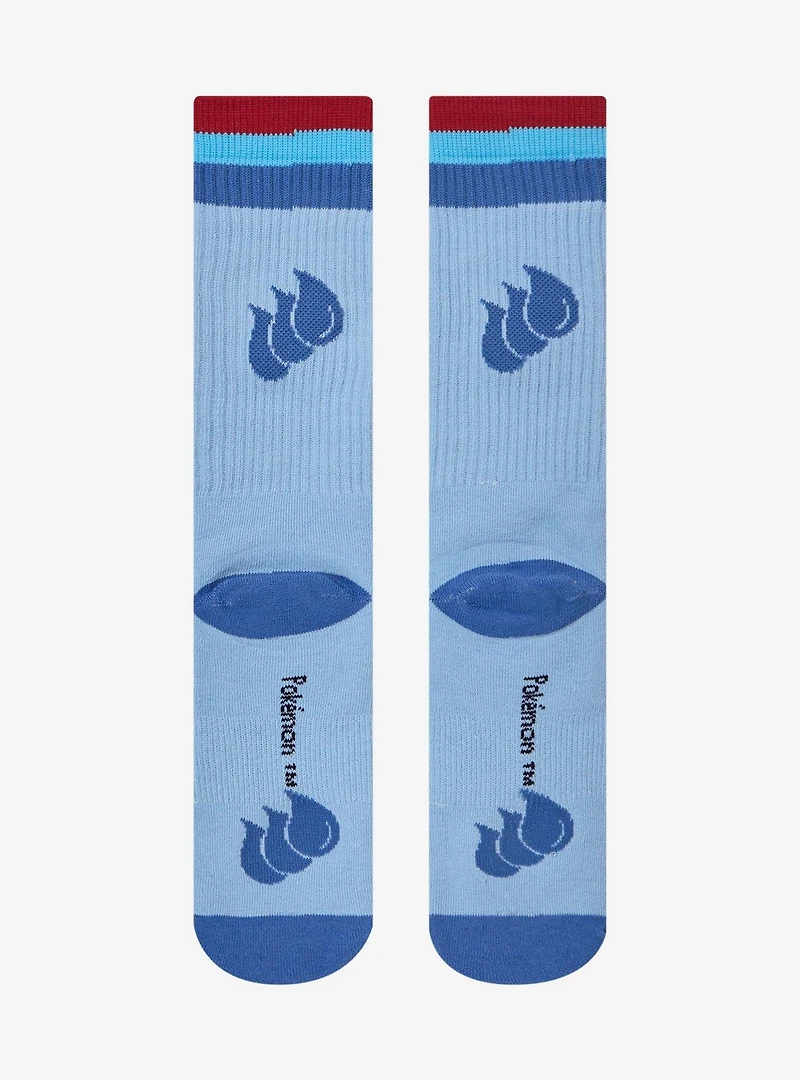 Pokémon Squirtle Faces Crew Socks - BoxLunch Exclusive