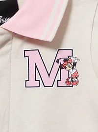Disney Minnie Mouse Golfing Letterman Toddler Romper — BoxLunch Exclusive