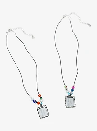 Photo Frame Best Friend Necklace Set