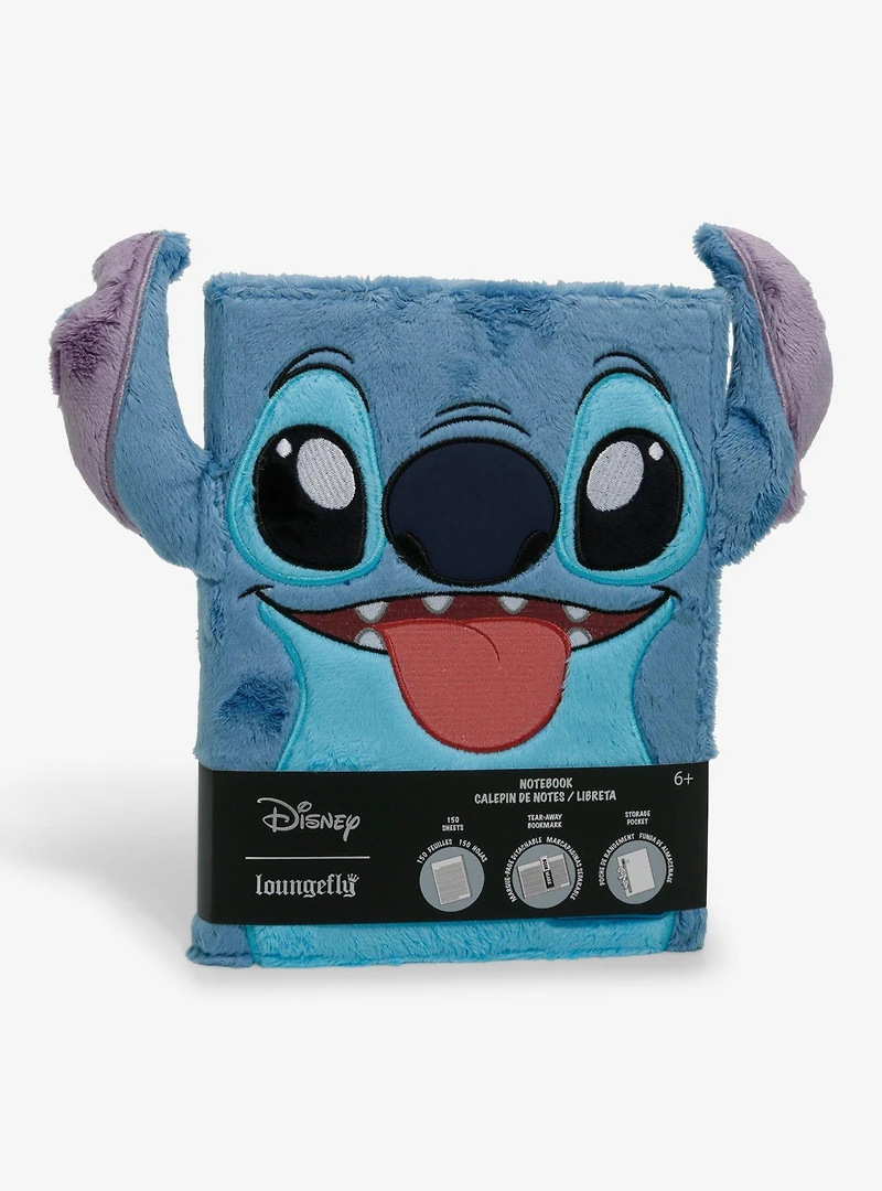 Loungefly Disney Lilo & Stitch Plush Journal