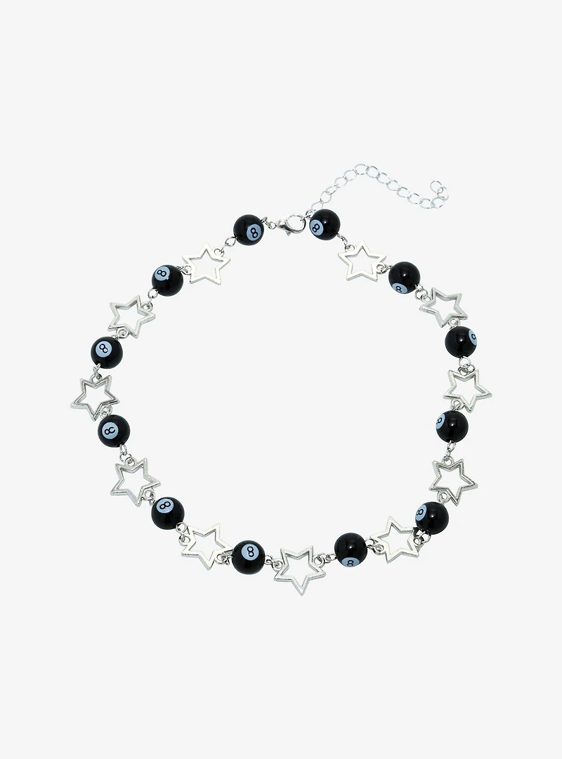 Social Collision® 8 Ball Star Choker