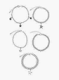 Social Collision® Star Chain Bracelet Set