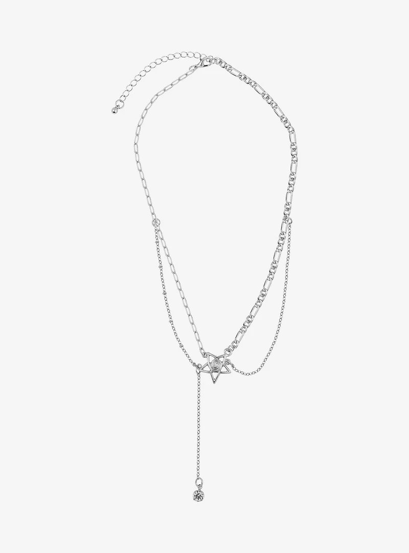 Social Collision Star Chain Choker