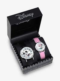 Disney Mickey Mouse & Minnie Mouse Watch Set