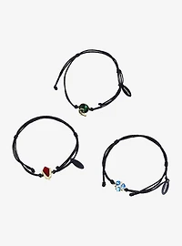 The Legend Of Zelda Spiritual Stones Cord Bracelet Set