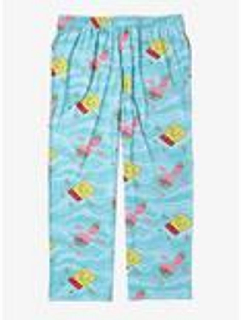 SpongeBob SquarePants Patrick and Allover Print Women's Plus Sleep Pants — BoxLunch Exclusive