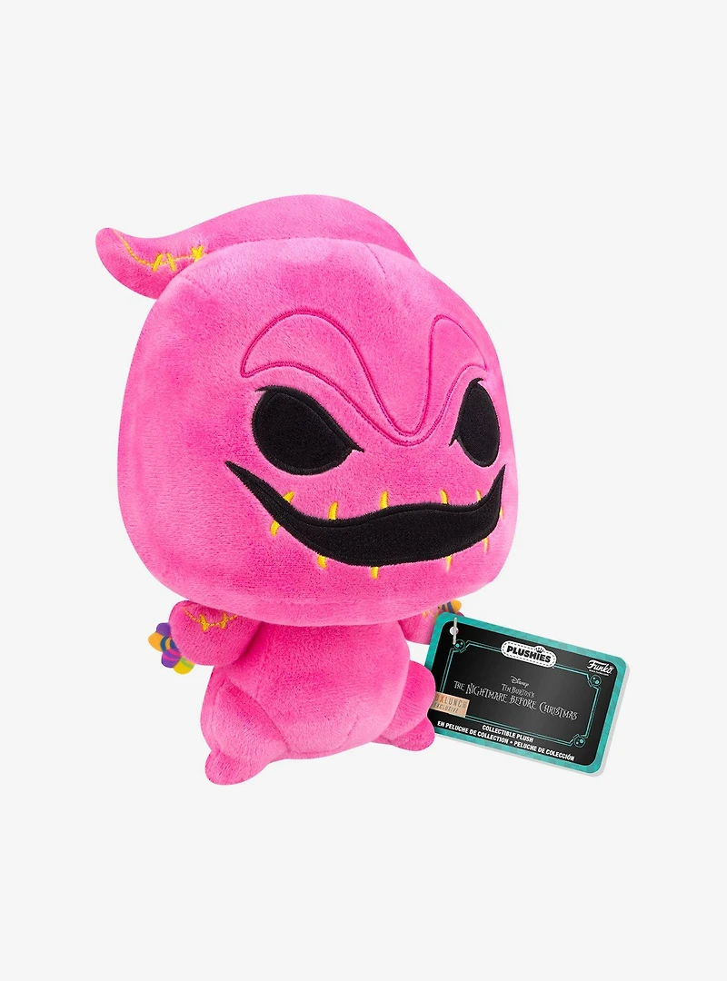 Funko Disney The Nightmare Before Christmas Black Light Oogie Boogie 7 Inch Plush - BoxLunch Exclusive