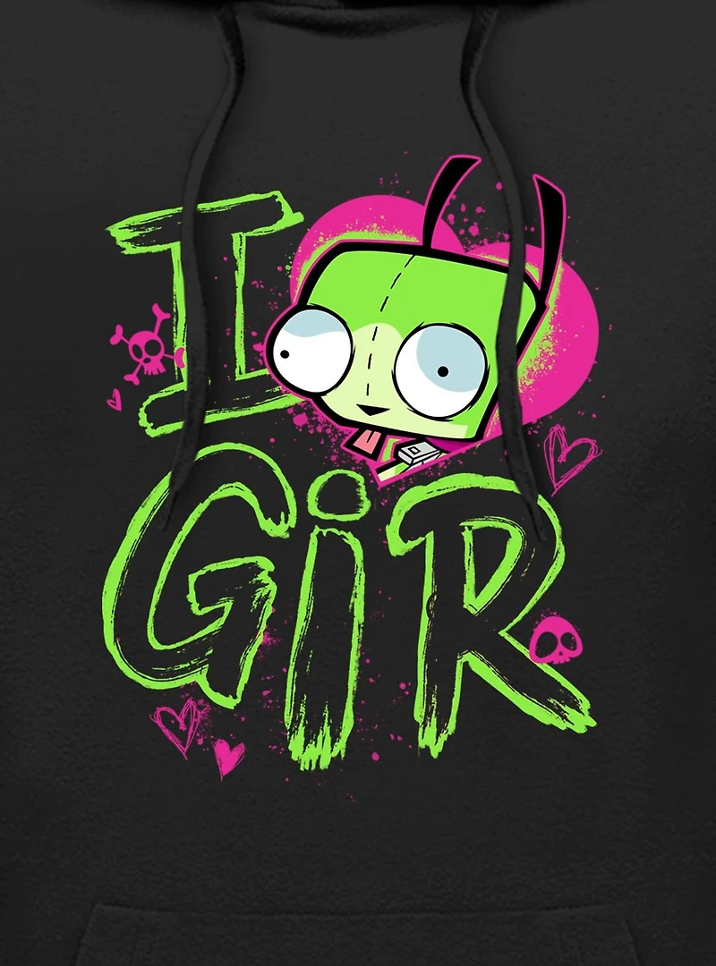 Invader ZIM Love GIR Hoodie