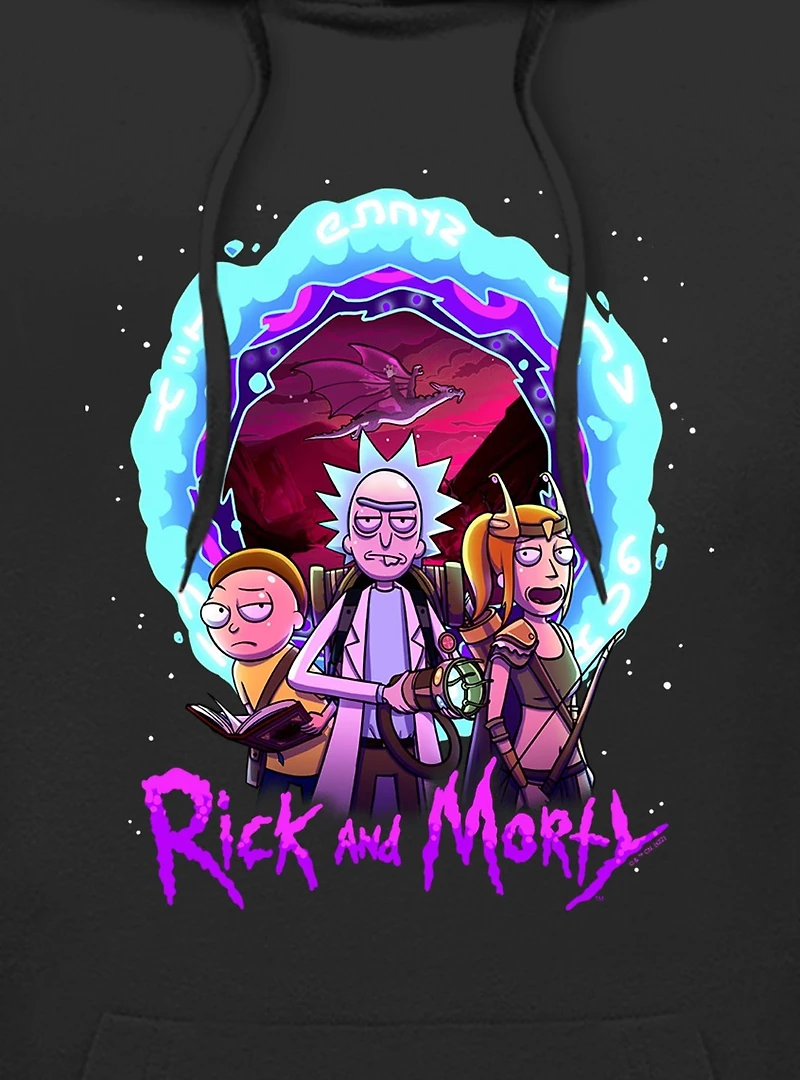 Rick and Morty Magic Portal Hoodie