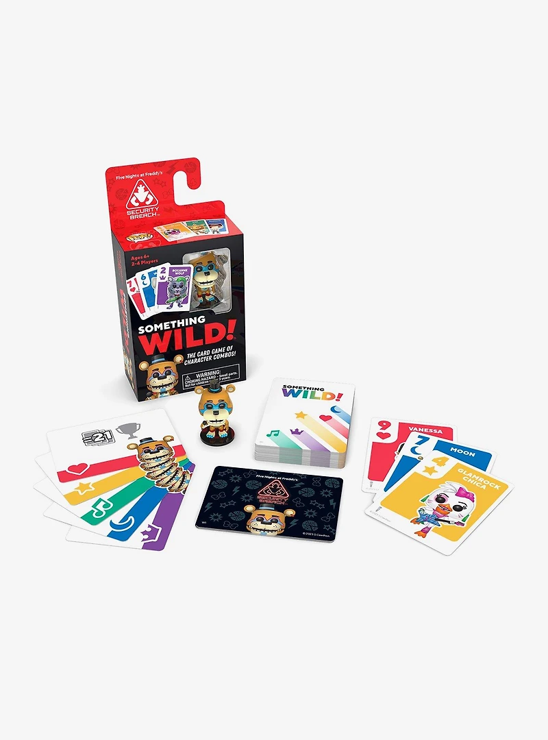 Funko Pop! Something Wild! Five Nights at Freddy's: Security Breach Card Game