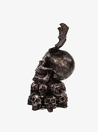 Bat On Skull Figure