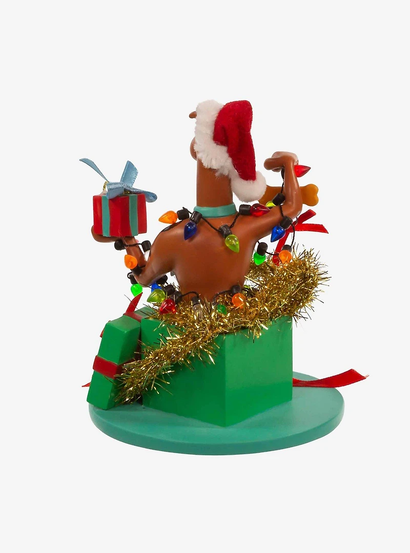 Scooby-Doo! in Present Foam Mache Figure