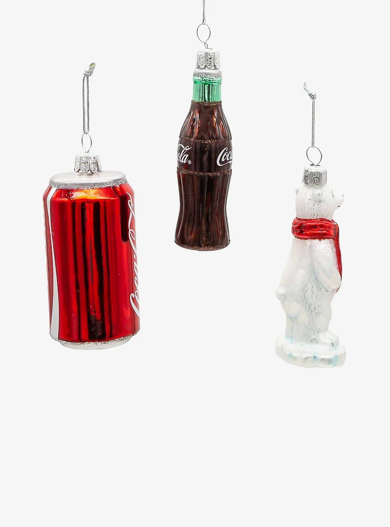 Coca-Cola Glass Mini Ornament