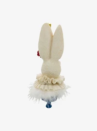 Disney Alice in Wonderland Rabbit Resin Ornament